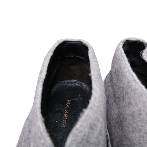 Via Spiga Shoes Womens 5.5 Sneakers Slip On Fashion Sayer Casual Felt Lifestyle - Picture 14 of 15